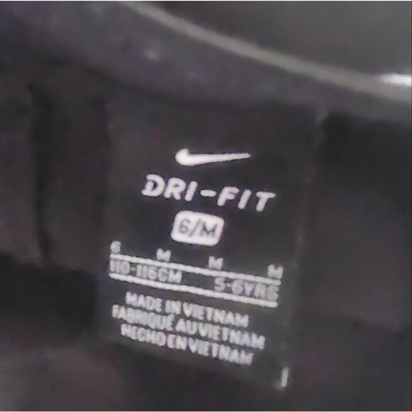 6 Nike Dri Fit Black Leggings - Picture 3 of 3